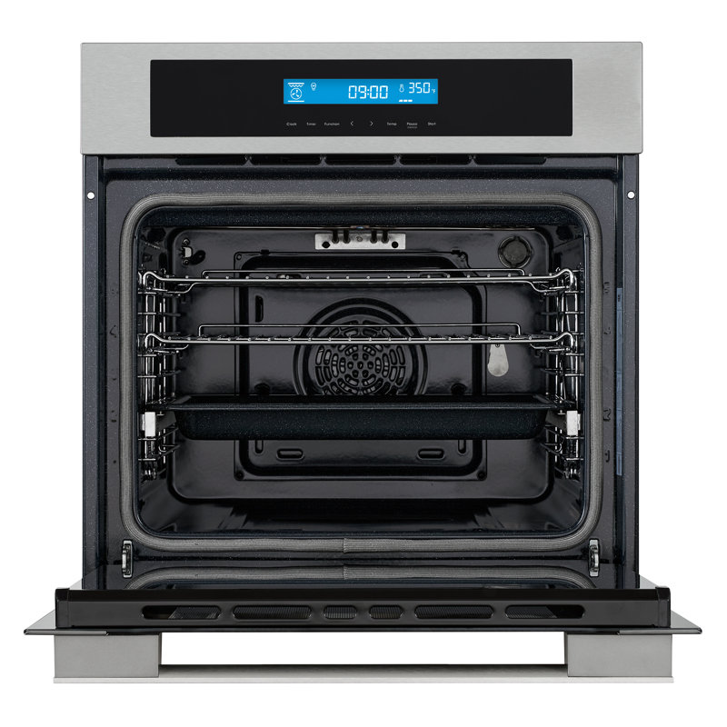 Cosmo 3 Piece Kitchen Appliance Package with 30'' Electric Cooktop Under Cabinet Range Hood