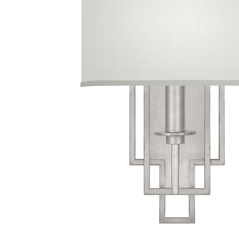 Cienfuegos 1 - Light Candle Wall Light, Silver