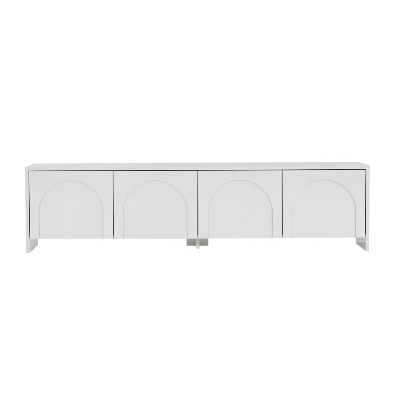 Meuble télé, Blanc