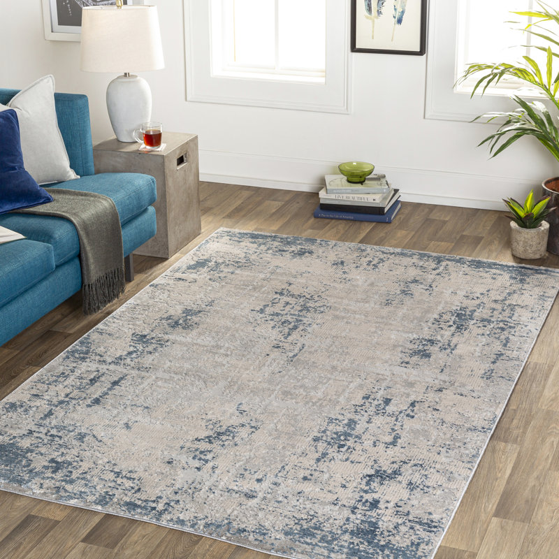 Pyotr Abstract Indoor Rug, Rectangle 9' x 12'4"