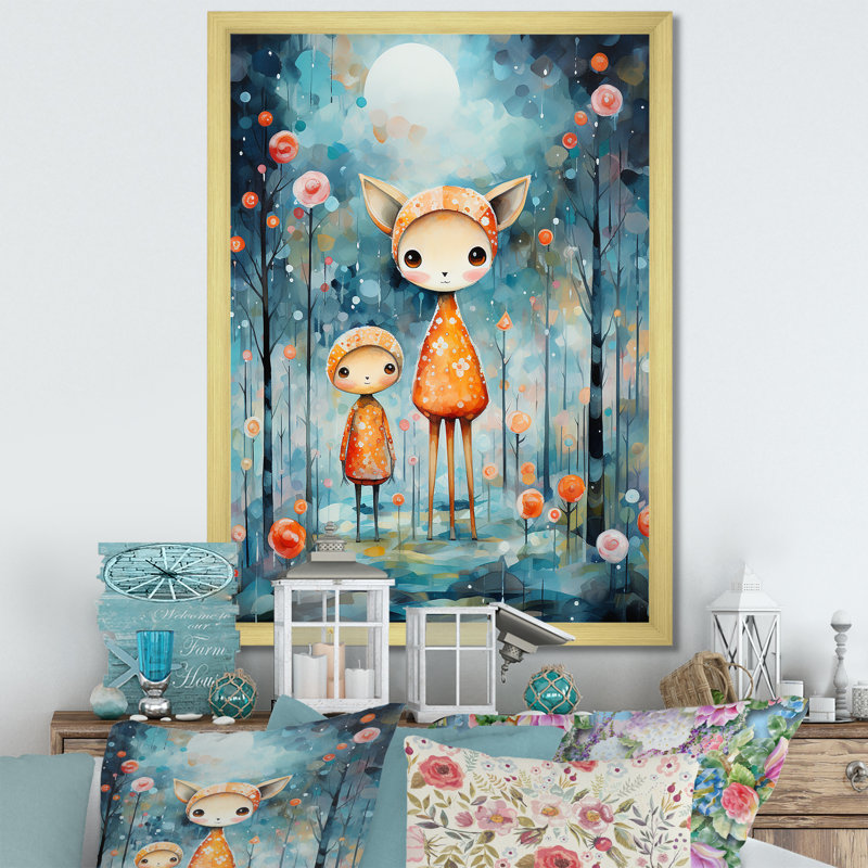 Adorable décorations de Noël pour enfants - Art mural, Cadre photo noir, H 40 po x l 30 po x P 1,5 po