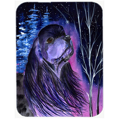 Red Barrel Studio® Bernadeta Cocker Spaniel Glass Cutting Board
