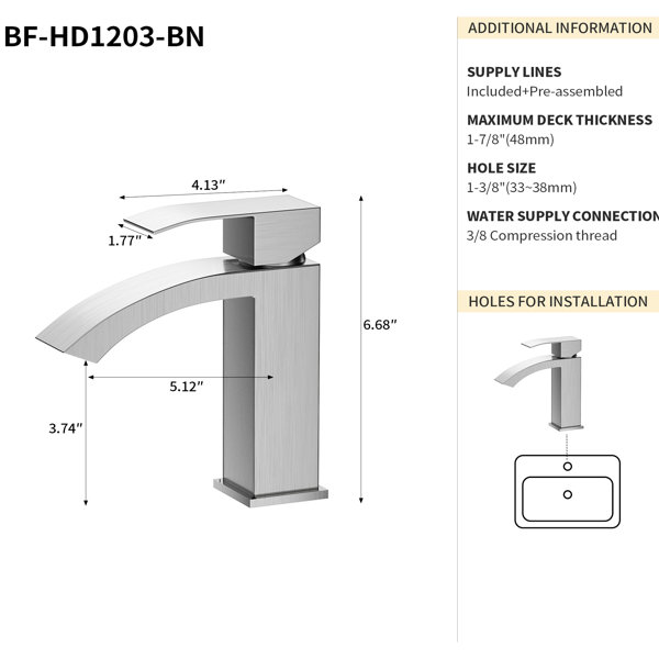 Dimensions du produit