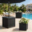 Table d'appoint pour porte-parapluies 19 po