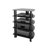 Norwood Glass Stand Audio Rack