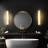 20" Dimmable LED Wall Mounted Alabaster Sconce with Alabaster Shade-2123541783