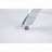 Rectangular Tempered Glass Dining Table with Iron Frame (59.06")