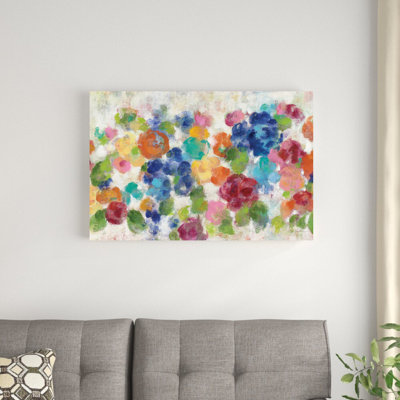 «Hydrangea Bouquet I» par Silvia Vassileva, reproduction d'art sur toile tendue