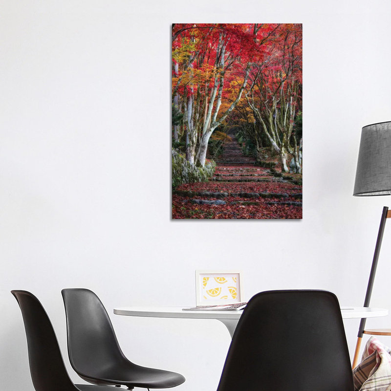 Autumn In Japan XXVIII by Daisuke Uematsu - Print on Canvas, Wrapped Canvas, 101.6cm H x 66.04cm W x 1.91cm D