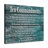 Ten Commandments Blue Wood - Wrapped Canvas Textual Art-1055162886