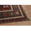 Tapis oriental pré-1900 à teinture végétale antique 4 x 6