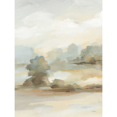 «The Old Farm Landscape II» par Silvia Vassileva, reproduction sur toile tendue