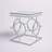 Fairhill Mirrored Glass Top End Table