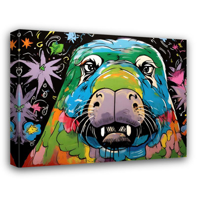 " Walrus Graffitianimals "