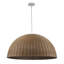 Luminaire suspendu tissé 1 lumière Pippa-409179973