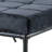 Grey Velvet Bench For Bedroom - Industrial Metal Legs A Classy Inspired Comfort And Style