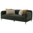 Braham Chenille Upholstered Modern Track Arm Sofa