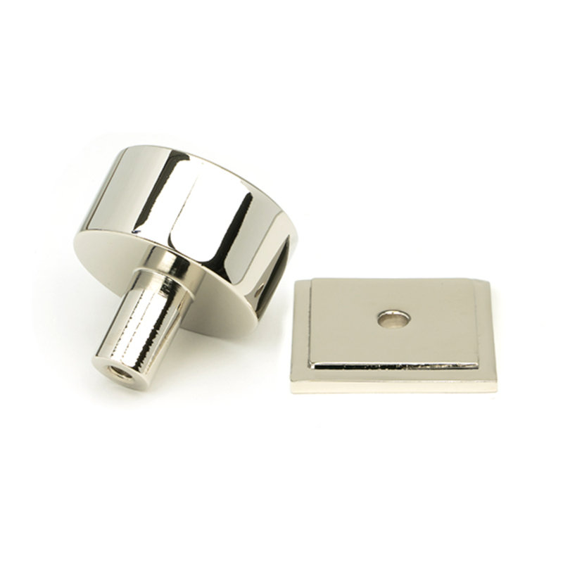 320mm Square Knob, Polished Nickel