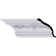 Échantillon - Moulure couronne Endurathane Sydney, H 6 1/4 po x P 6 1/4 po x F 8 7/8 po x L 12 po (répétition 11 3/4 po)
