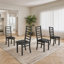 Chaises de salle à manger en métal, pieds en acier et sièges en cuir de polyuréthane, chaises de salle à manger sans accoudoirs à haut dossier, pour la cuisine et le salon-1153697462