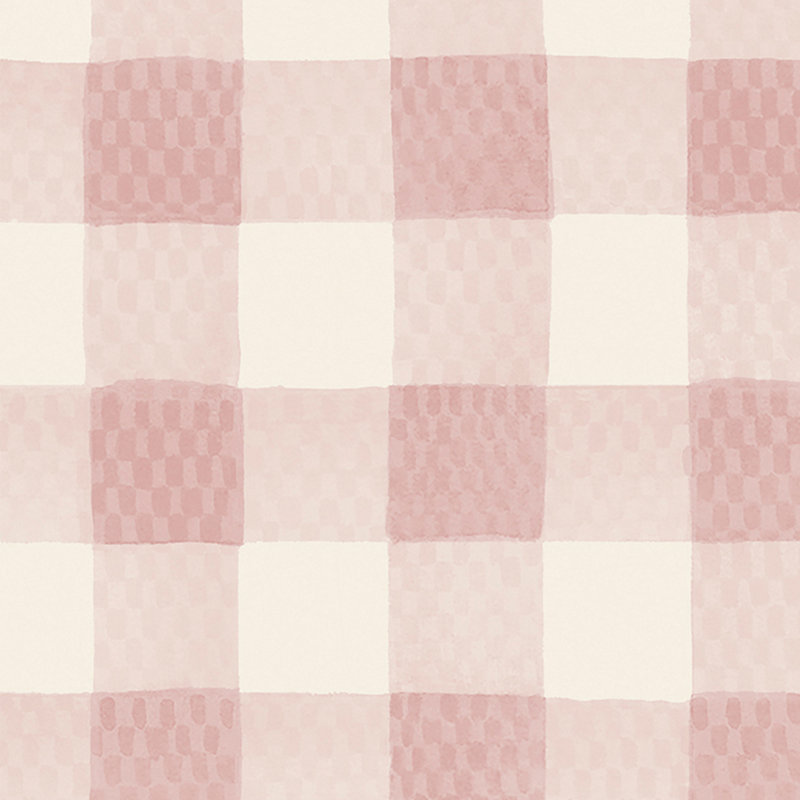 Cath Kidston Painted Gingham Blue, Pink
