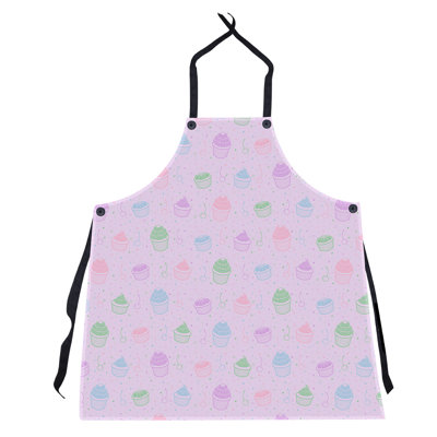Tablier classique à motif petits gâteaux