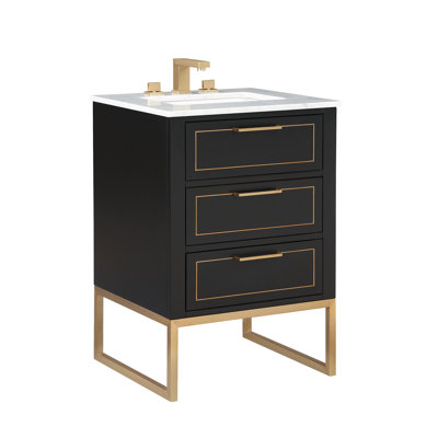 Markham 24'' Single Bathroom Vanity with Top
