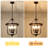 Anndrea 4 - Light Dimmable Candle Style Lantern Geometric Chandelier-378649806