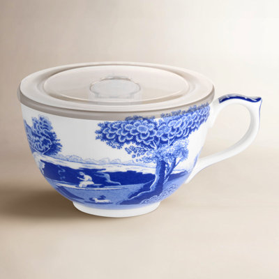 Blue Italian Jumbo Mug