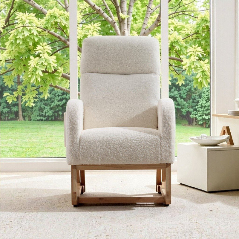 Fauteuil berçant et balancelle Nursery & Relaxation, Blanc