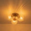 Glass Semi Flush Mount-332936793