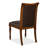 Camile 19'' H Performance Fabric Upholstered Walnut Parsons Chair