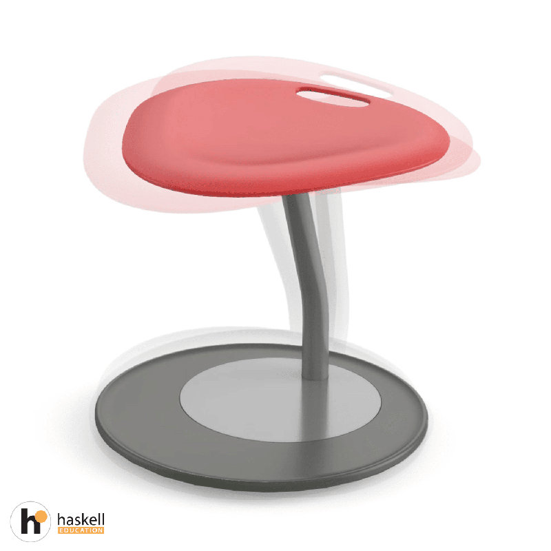 Tabouret Disco, Rouge