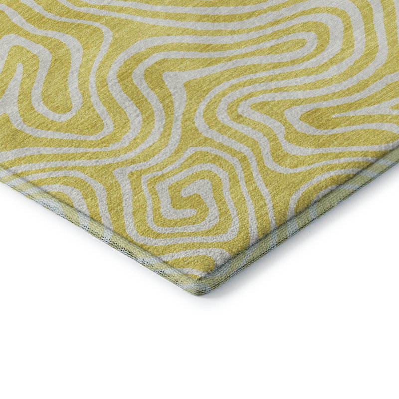 Tapis tourbillon AMF1030 de qualité supérieure lavable à la machine, Rectangle 10 pi x 14 pi