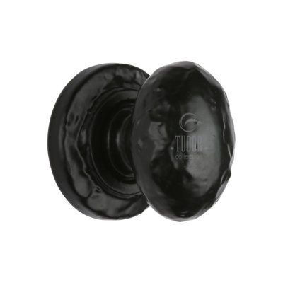 Heritage Brass The Tudor Cabinet Knob Rustic Oval Design