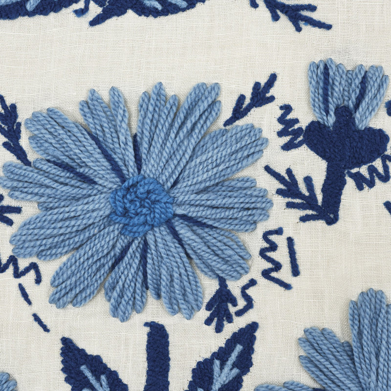 Tissu de broderie Marguerite, Ciel