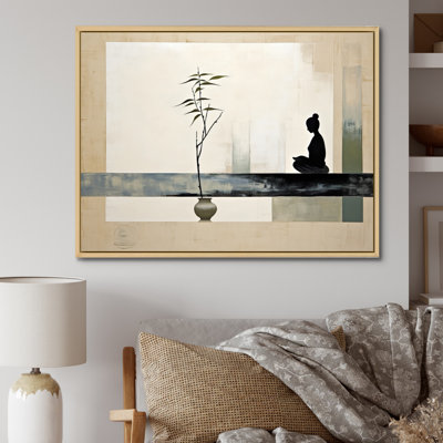 Mahmod Asian Art Modern Zen I - Art asiatique, art mural