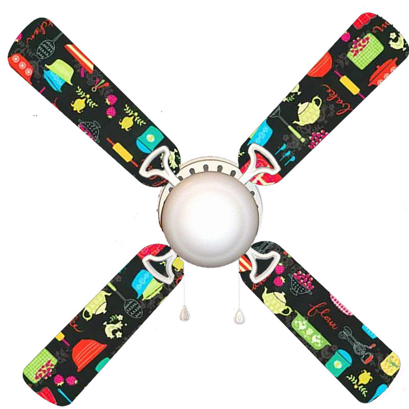 Ventilateur de plafond 4 pales 42 "