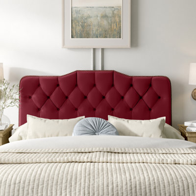Aurkene Upholstered Pine Panel Headboard