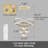 LED Geometric Chandelier-1667457852