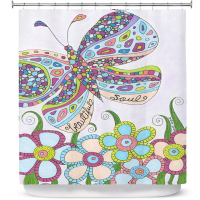 Beautiful Soul Single Shower Curtain