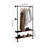 Genae 10.2'' Industrial Pipe Clothing Rack