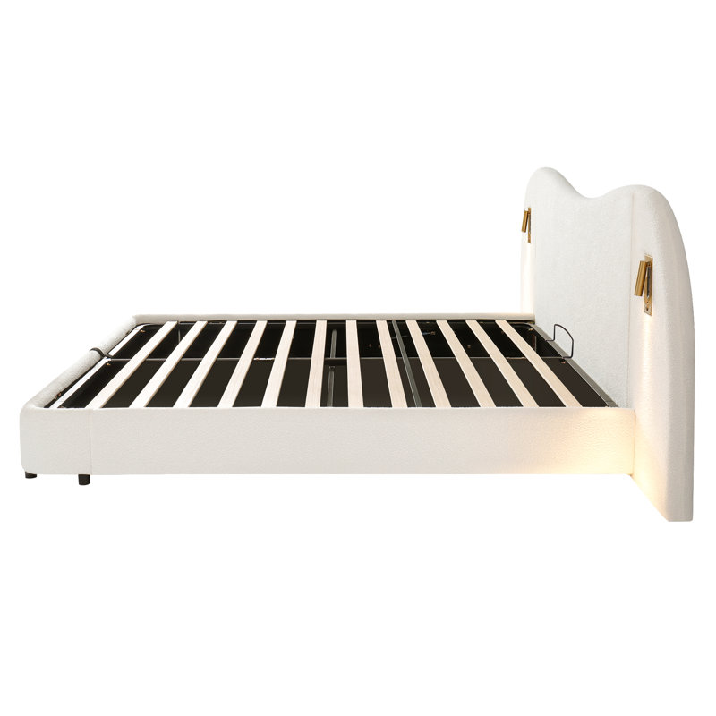 Upholstered Ottoman Storage Bed