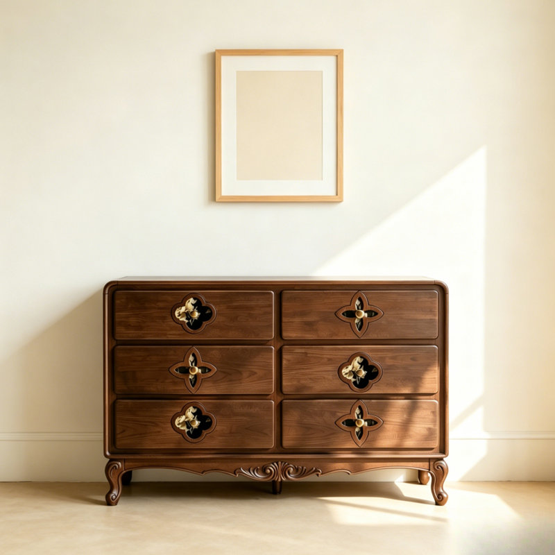 Retro minimalist high-end sideboard