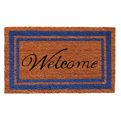 Paillasson Blue Border