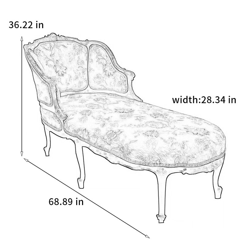 Chaise en bouleau élégante