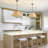 5-light Handwoven Natural Rattan Drum Chandelier