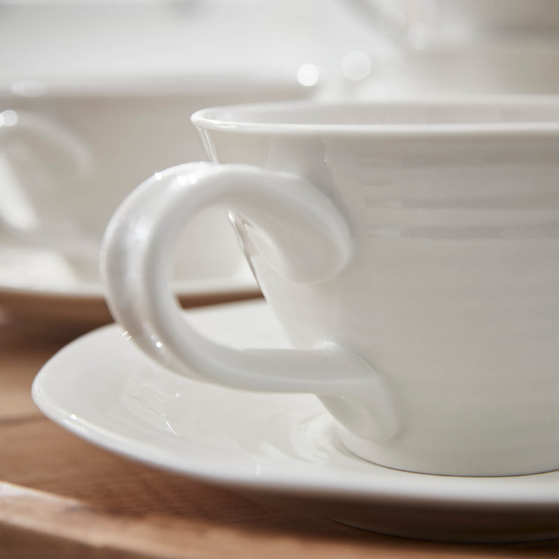 Sophie Conran, White - Teacups & Saucers