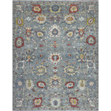 Transitional One-of-a-Kind Rectangle 8'4" X 9'8" Hand Knotted Area Rug