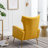Milana 27" Wide Velvet Wingback Chair-883304312